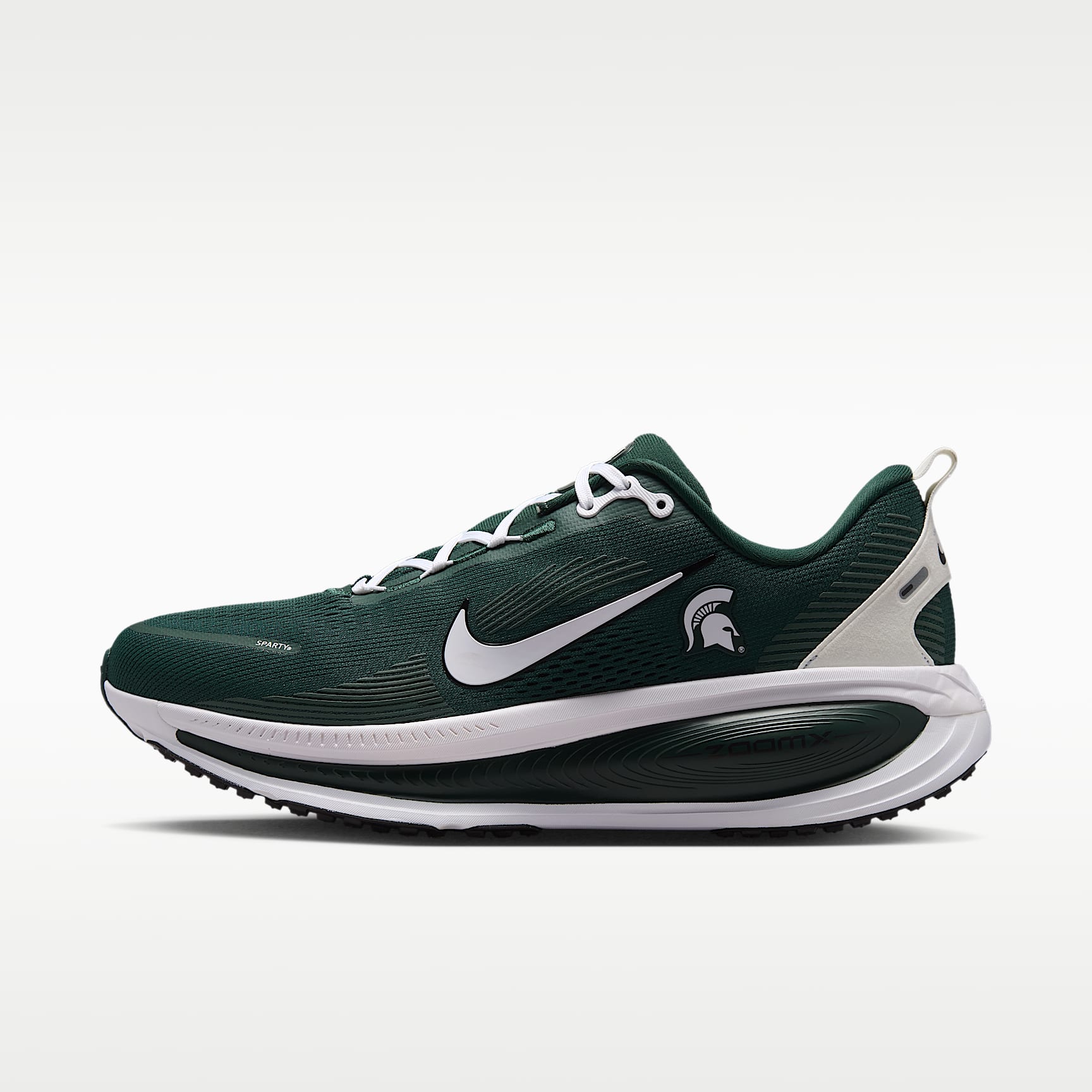Nike College Vomero 18 (Michigan State) Men's Road Running Shoes